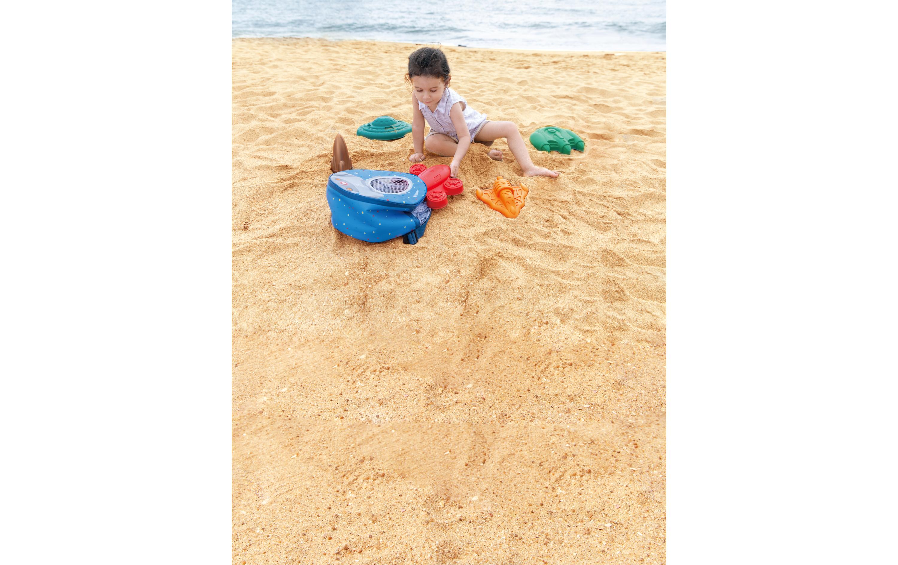 Hape Forschungsraumschiff-Spielzeug-Set 6 Teile Hape Forschungsraumschiff-Spielzeug-Set 6 Teile