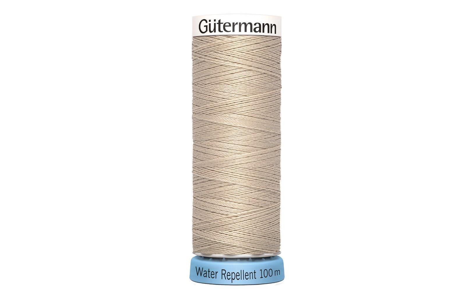 Gütermann Näh- und Stickgarn Water Repellent 1 Stück, Beige