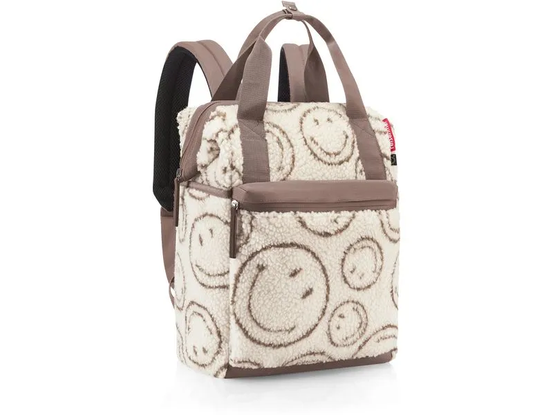 Reisenthel Rucksack Allrounder R 12 l, Smiley Teddy Chocolate