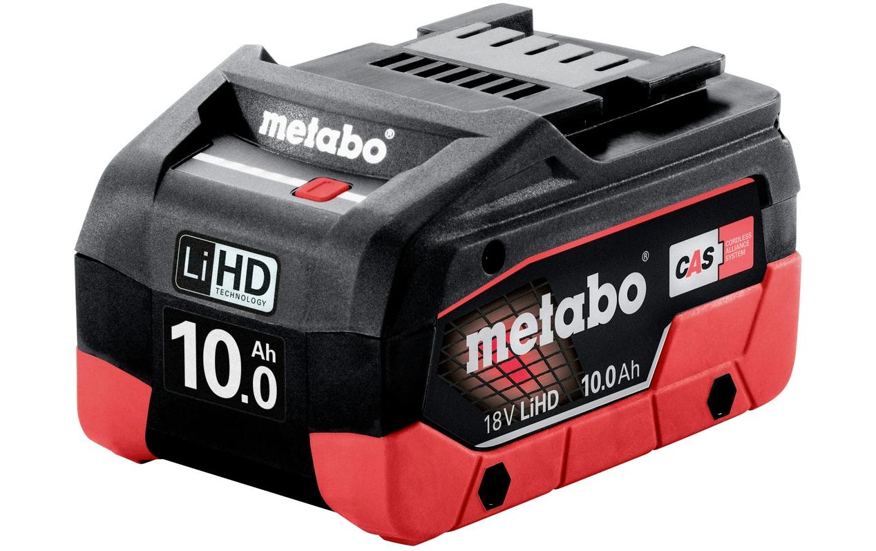 Metabo Akku 18 V, LiHD 10 Ah