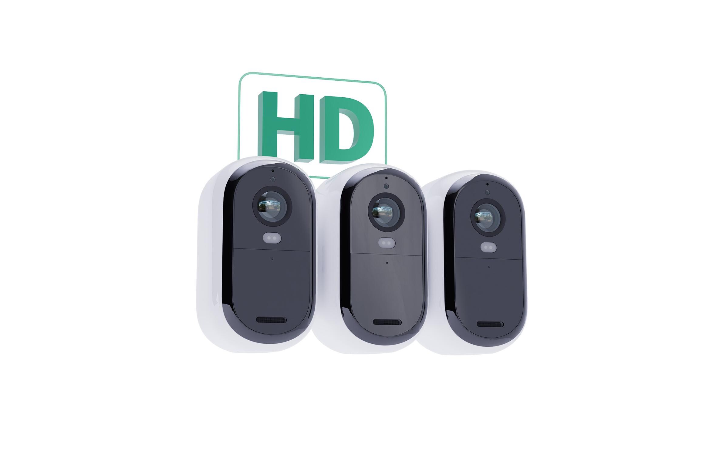 Arlo Essential Outdoor FHD (Gen 2) VMC2350 Weiss, 3er Set Arlo Essential Outdoor FHD (Gen 2) VMC2350 Weiss, 3er Set