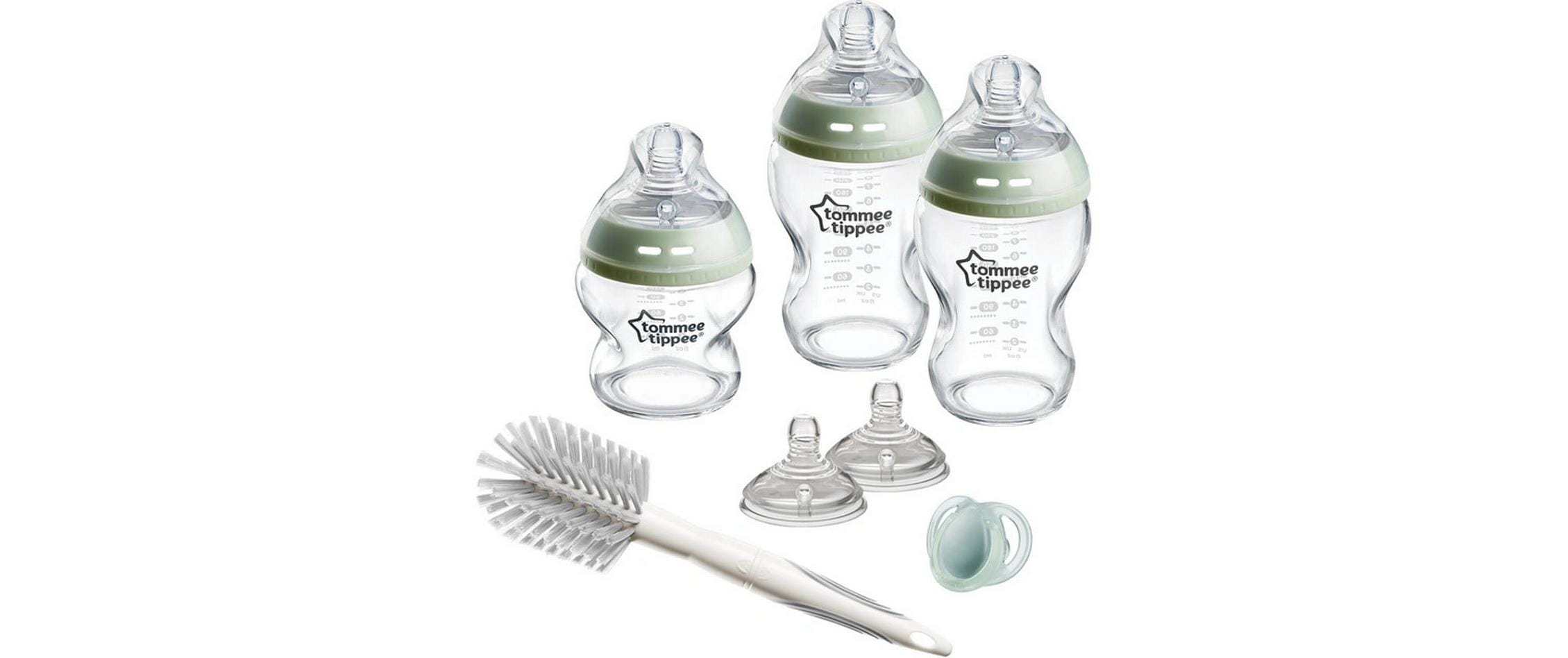 Tommee Tippee Starterset aus Glas Transparent