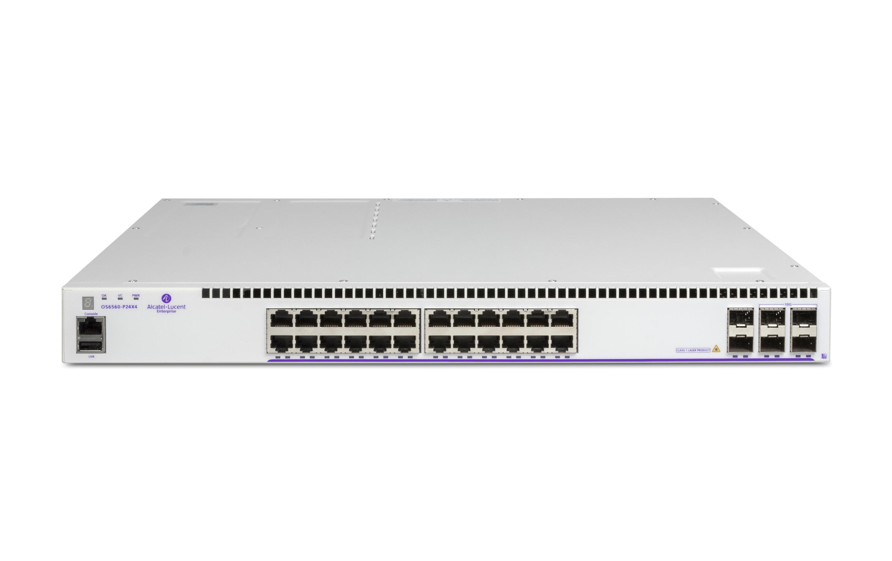 Alcatel-Lucent PoE+ Switch OmniSwitch OS6560-P24X4 24 Port Alcatel-Lucent PoE+ Switch OmniSwitch OS6560-P24X4 24 Port