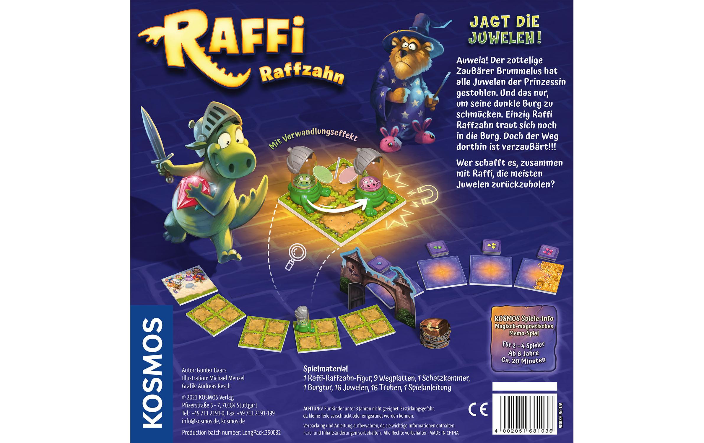Kosmos Kinderspiel Raffi Raffzahn Kosmos Kinderspiel Raffi Raffzahn