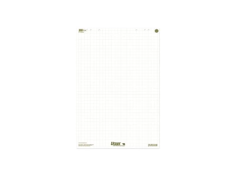 Ursusgreen Flipchart 68 x 99 cm, 20 Blatt, Kariert, 5 Stück Ursusgreen Flipchart 68 x 99 cm, 20 Blatt, Kariert, 5 Stück