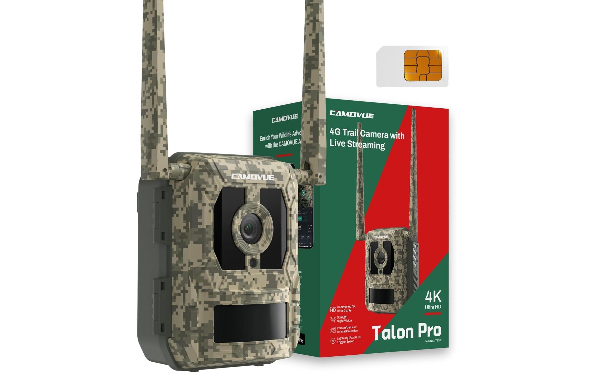 Reolink Wildkamera Camovue Talon Pro 4K 4G LTE