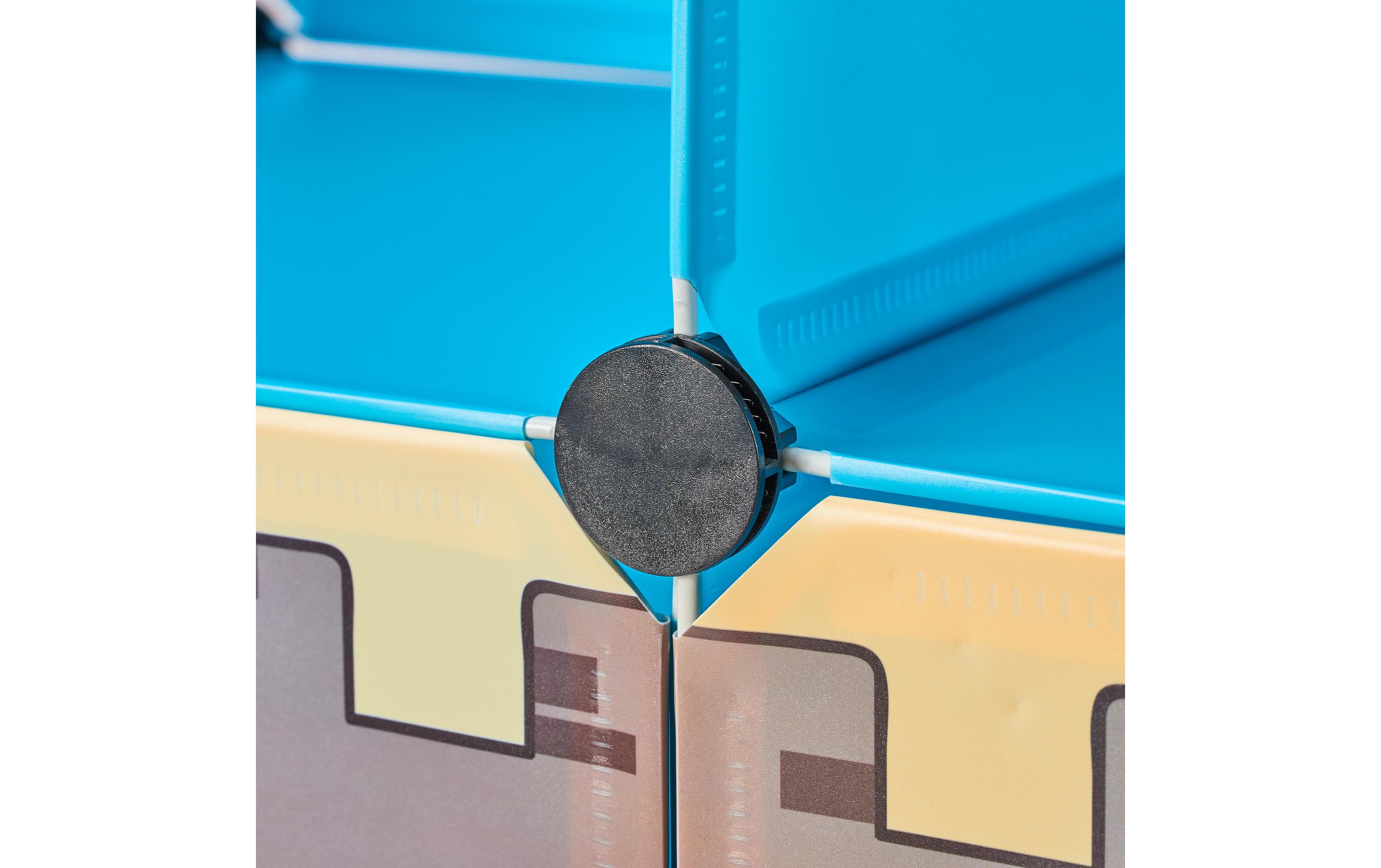 relaxdays Steckregal Kinderzimmer als Ritterburg