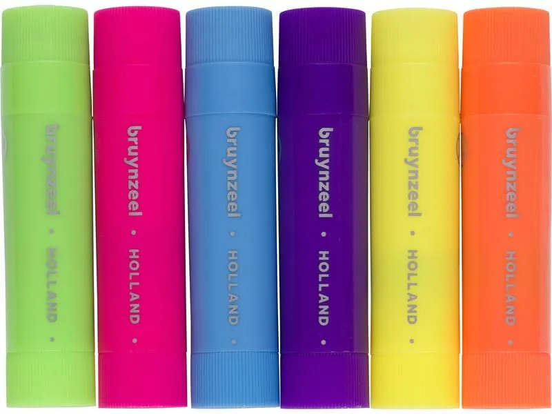Bruynzeel Posterfarbe Neon 6 Stück Bruynzeel Posterfarbe Neon 6 Stück