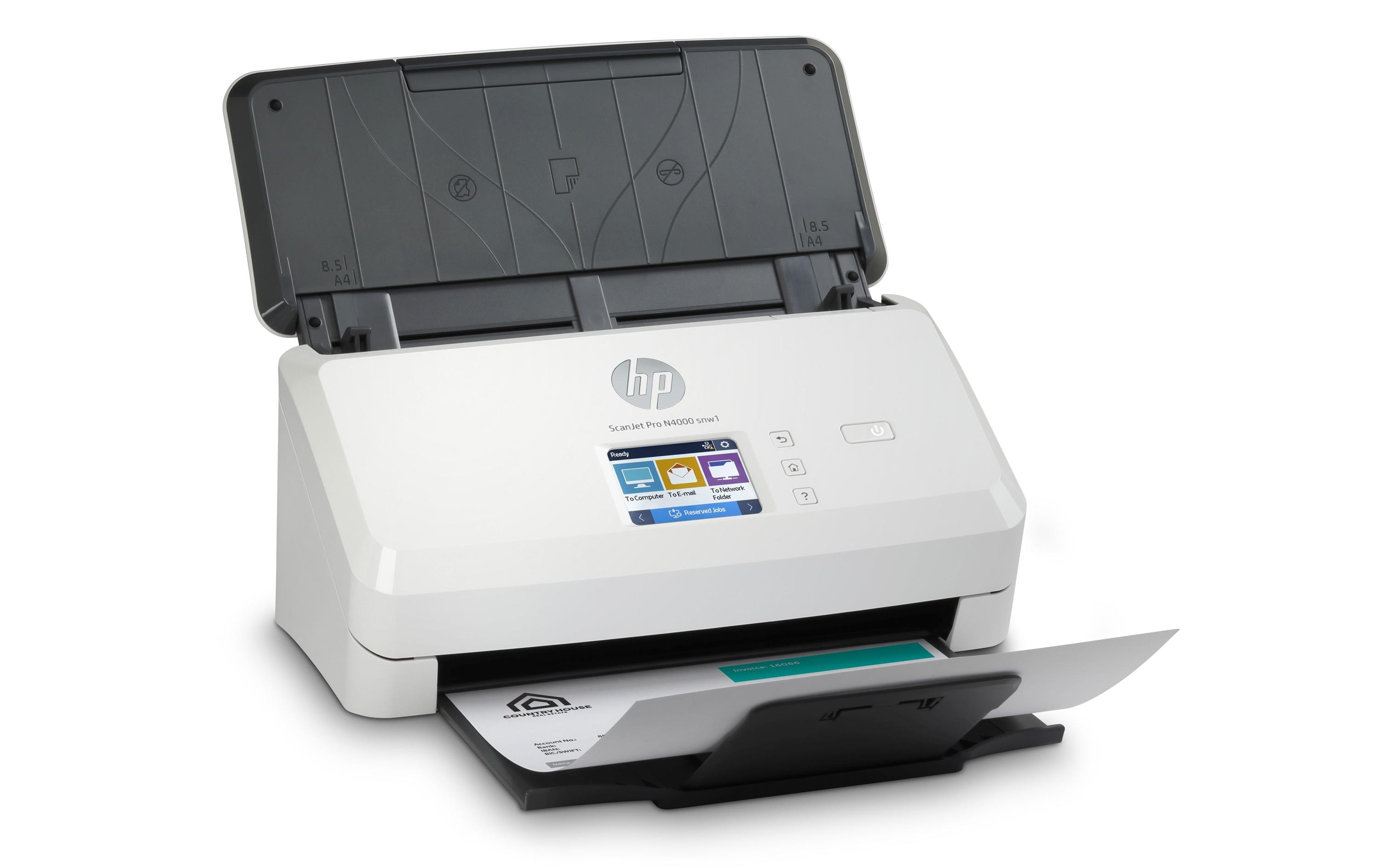 HP Dokumentenscanner ScanJet Pro N4000 snw1