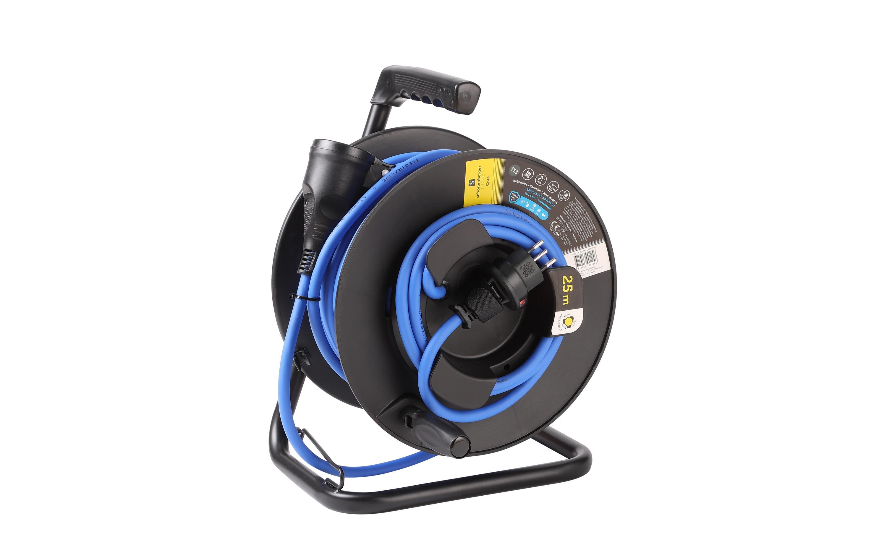 Schönenberger Kabelrolle Antitwist T13 IP55 25m Bauflex