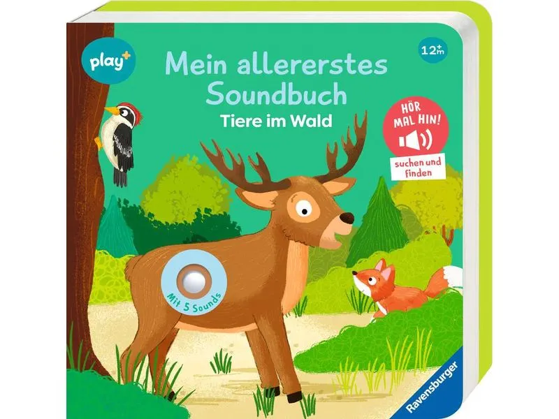play+ Mein allererstes Soundbuch Tiere im Wald