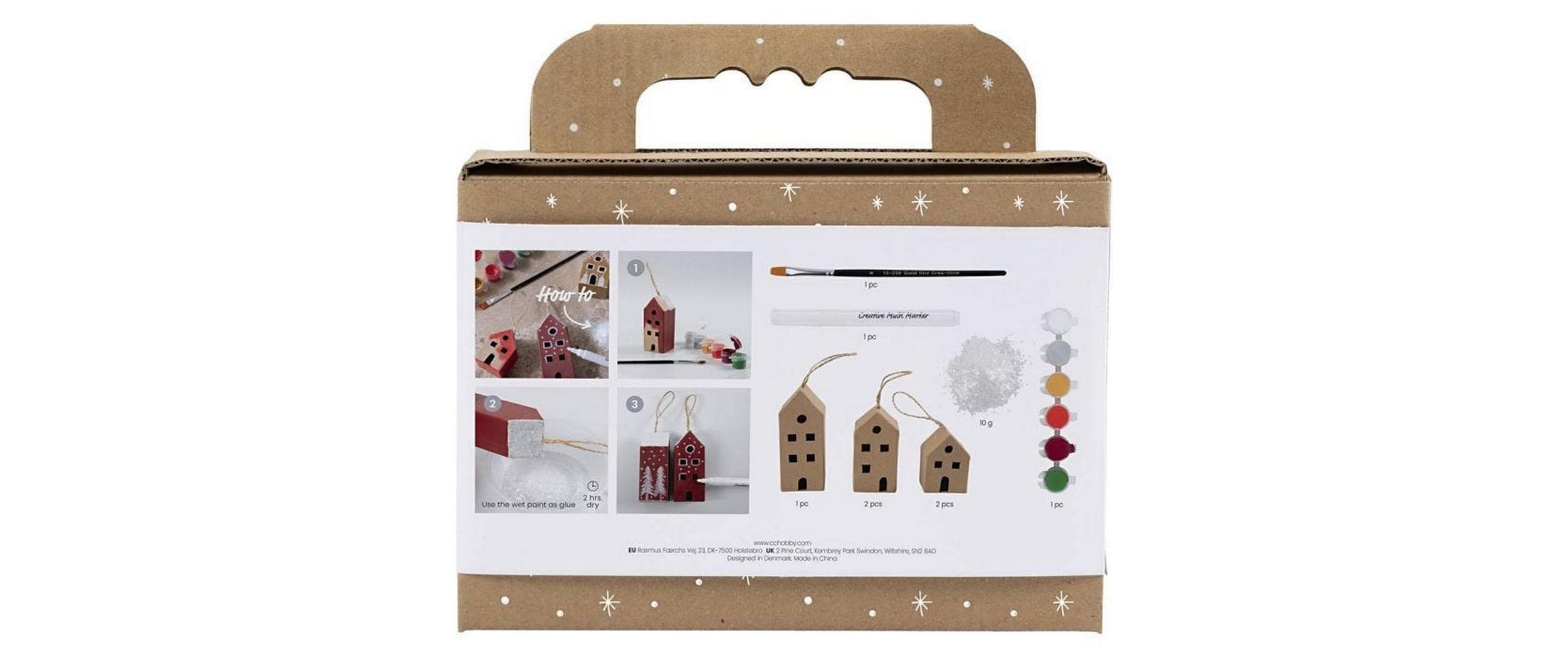 Creativ Company Bastelset Dekoration Weihnachten