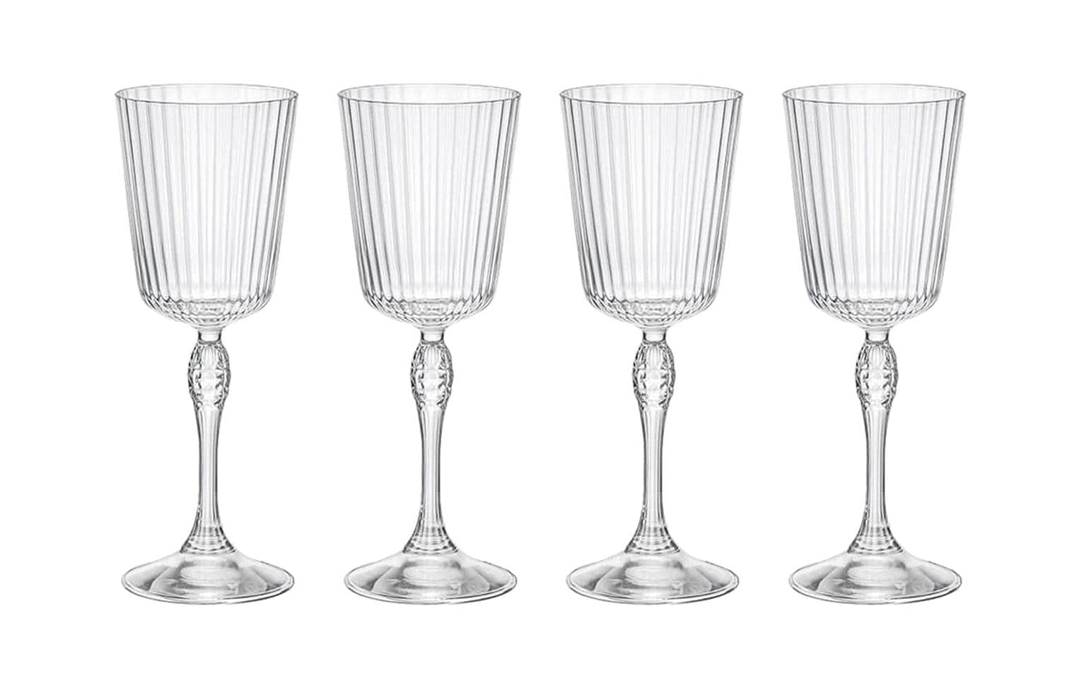 Bormioli Rocco Cocktailglas America 20s 250 ml, 4 Stück, Transparent