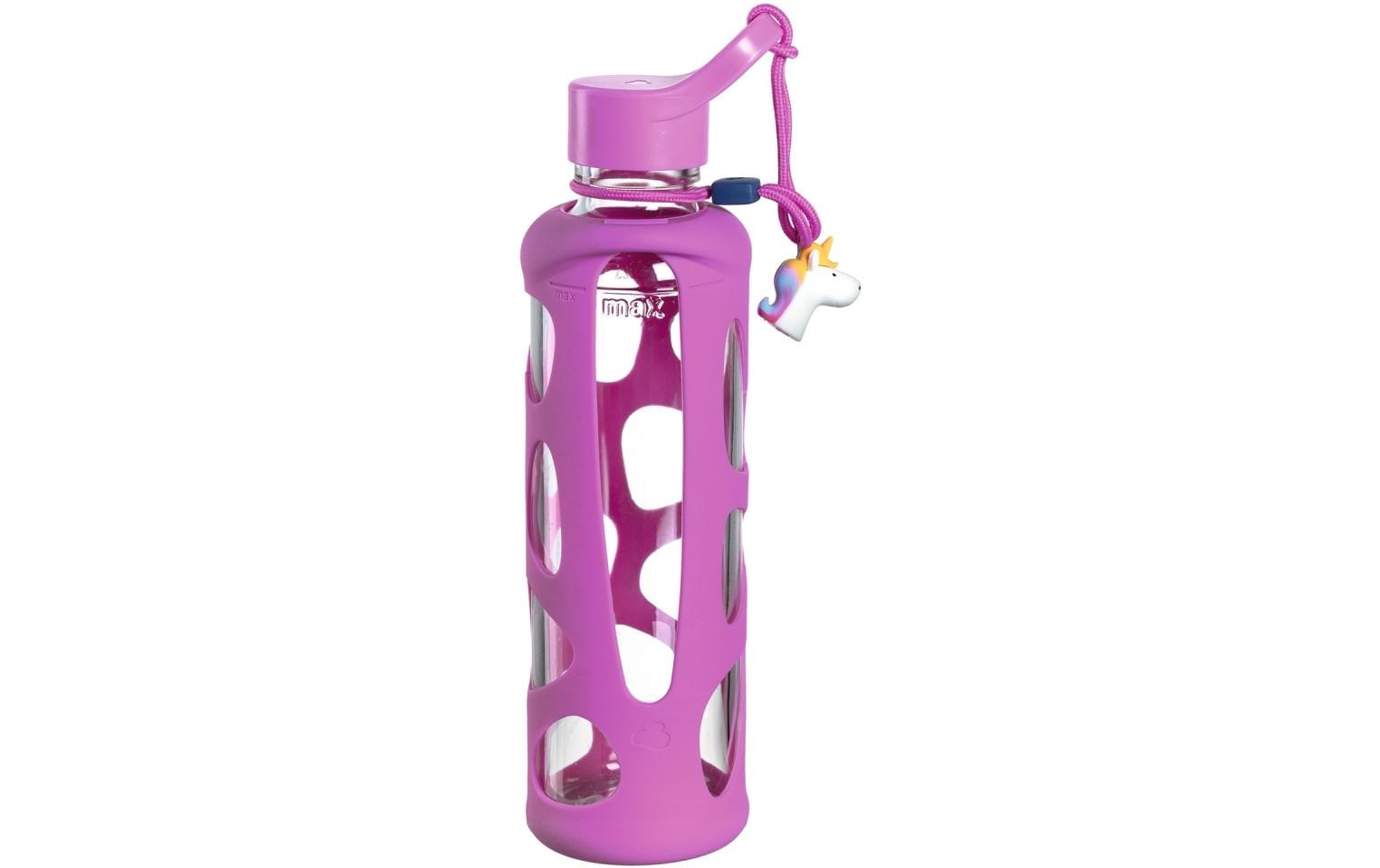 Leonardo Trinkflasche Bambini Einhorn 500 ml, Pink