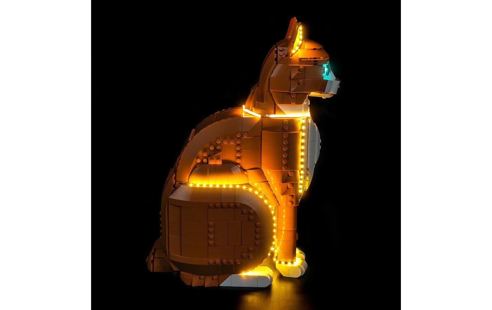 BrickBling LED-Licht-Set für LEGO® 21376 Katze