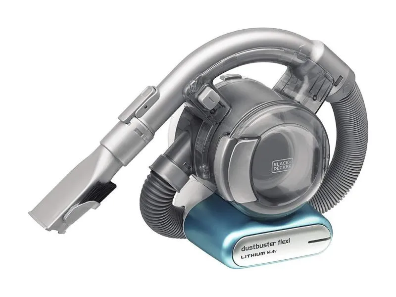 BLACK+DECKER Akku-Handsauger Dustbuster Flexi Blau/Silber