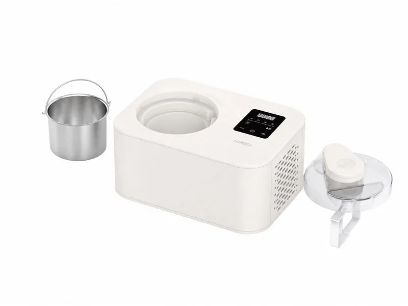 FURBER Glacemaschine Luigi Compact 1.2 l, Weiss