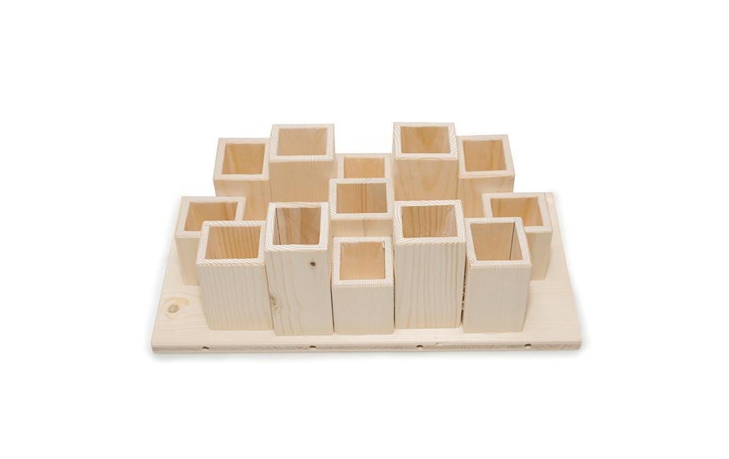 Hundespiele.ch Katzen-Strategiespiel Bleistifthalter aus Holz Hundespiele.ch Katzen-Strategiespiel Bleistifthalter aus Holz