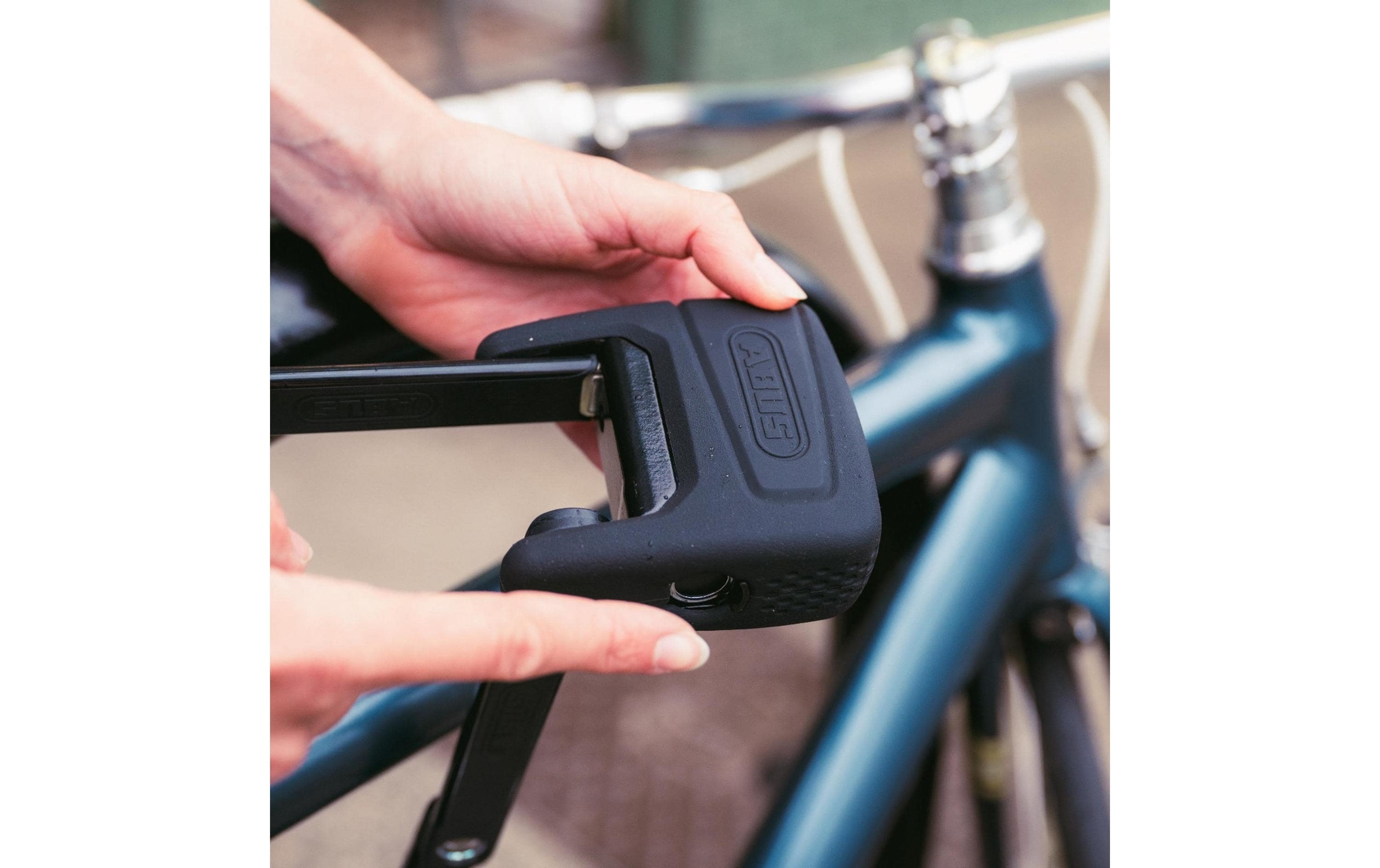 Abus Faltschloss Bordo One 6000AF/120 mit Halter