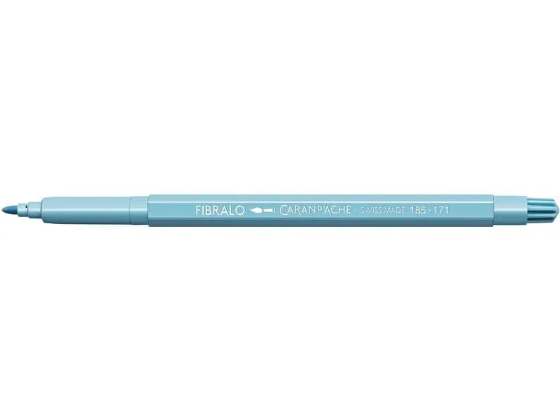 Caran d'Ache Filzstift Fibralo 1 Stück, Türkisblau Caran d'Ache Filzstift Fibralo 1 Stück, Türkisblau