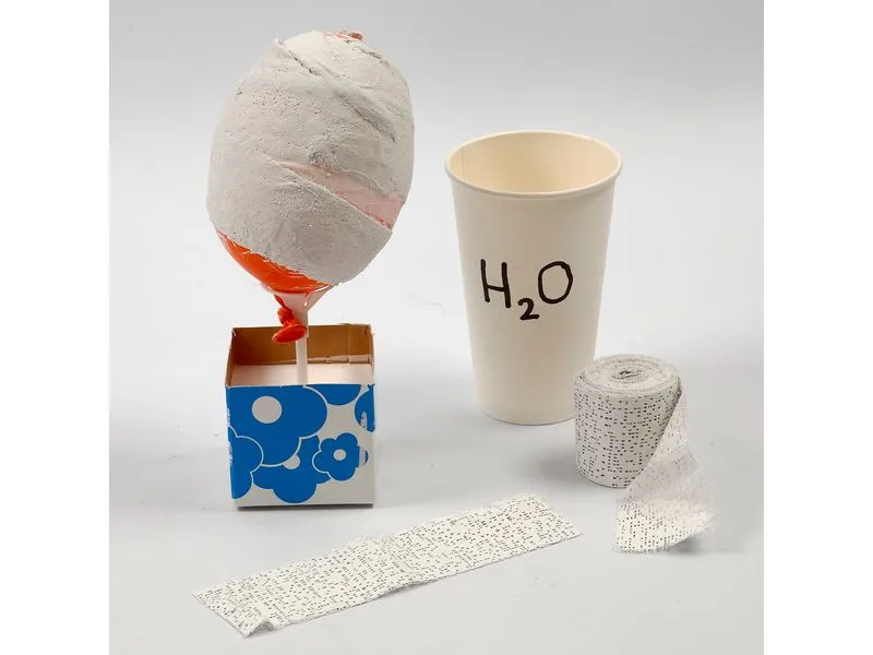 Creativ Company Gipsbinden Weiss, 4 Rollen