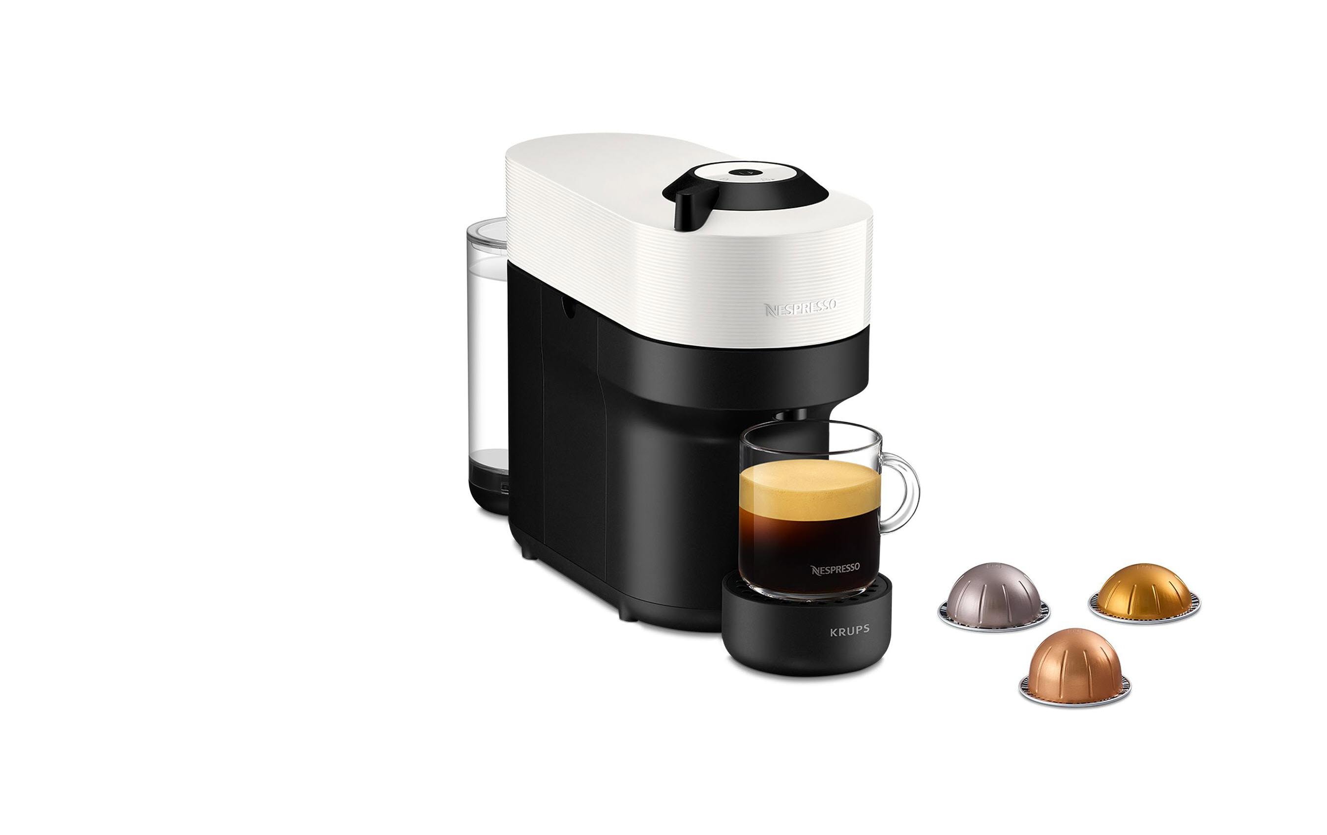 Krups Kaffeemaschine Nespresso Vertuo Pop XN9201 Coconut White Krups Kaffeemaschine Nespresso Vertuo Pop XN9201 Coconut White