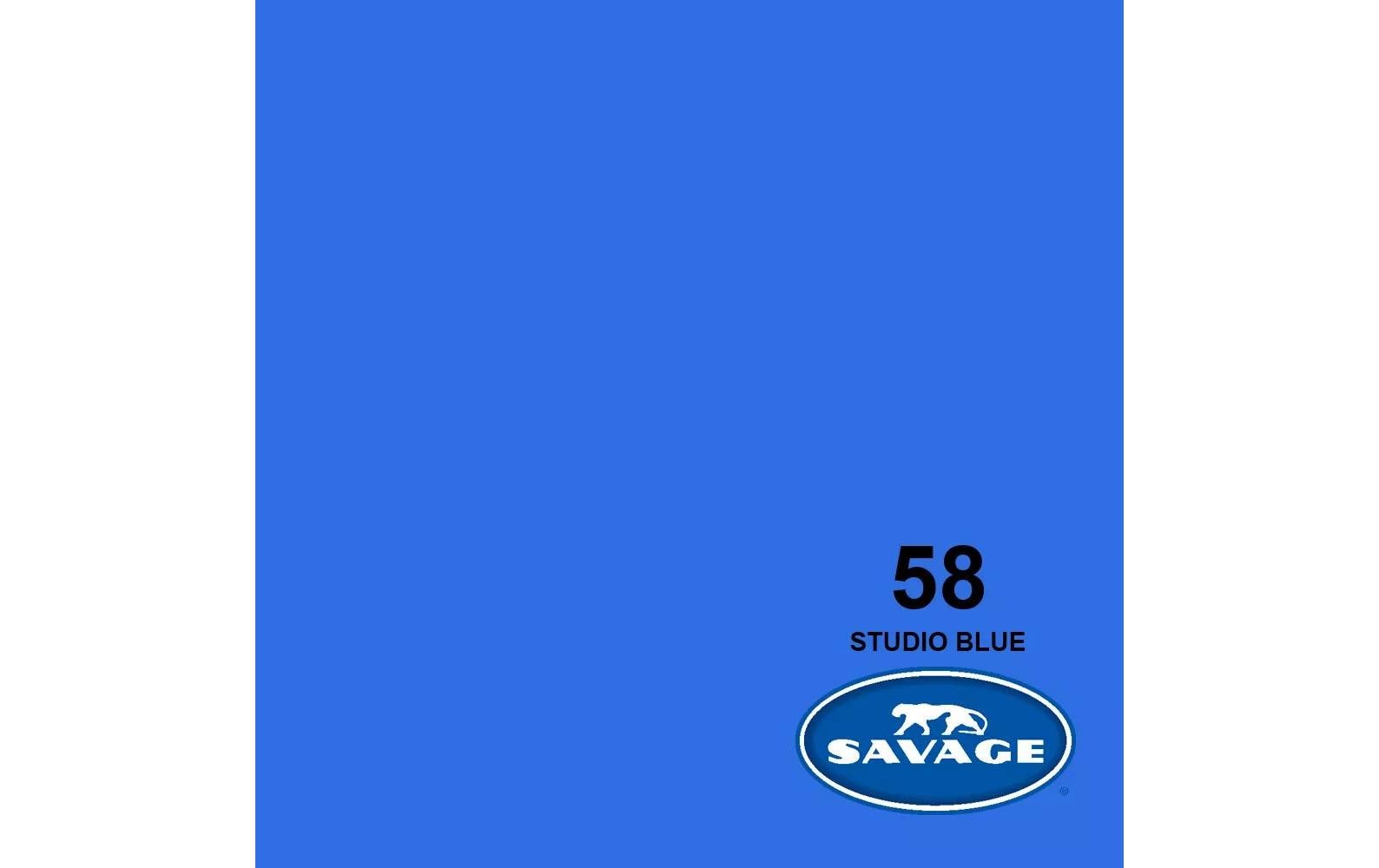Savage Hintergrund Papier 1.35 x 11 m Studio Blue