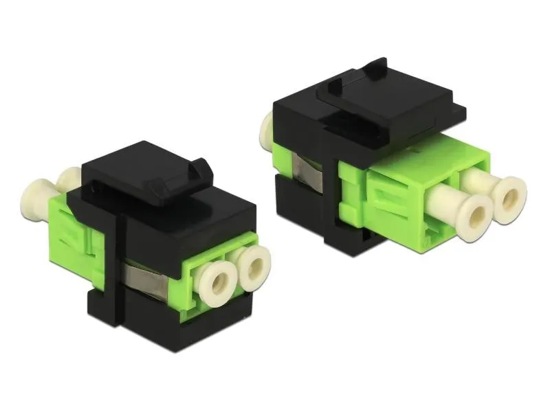 Delock Keystone-Modul LWL Multimode Duplex LC-LC, OM5 Delock Keystone-Modul LWL Multimode Duplex LC-LC, OM5
