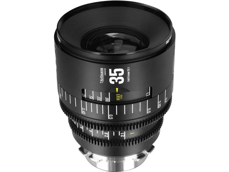 7Artisans Festbrennweite 35mm T/2.1 INFINTE Schwarz – Arri PL 7Artisans Festbrennweite 35mm T/2.1 INFINTE Schwarz – Arri PL