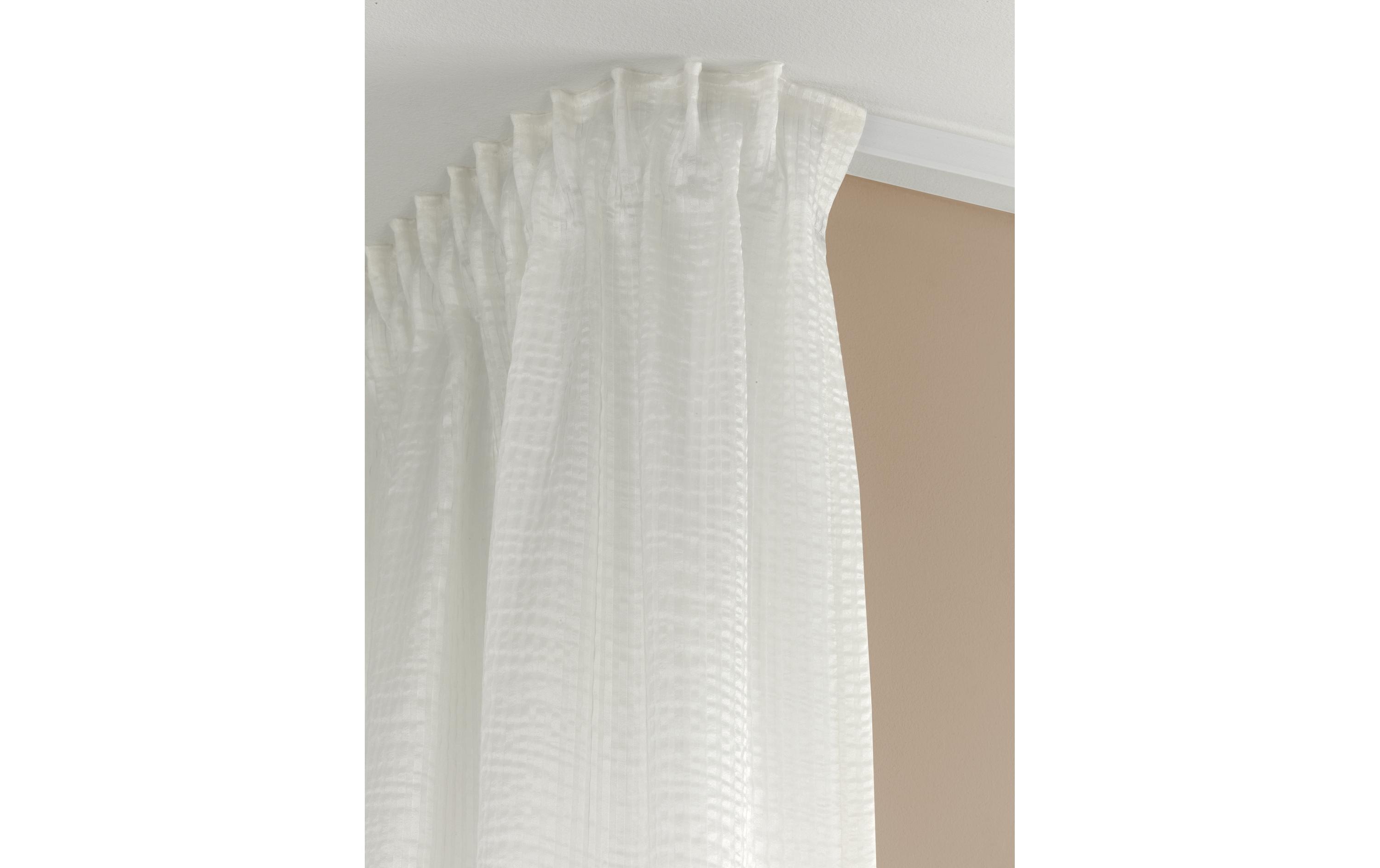 Gardinia Vorhangschiene Flexline, 350 cm, kürzbar Weiss