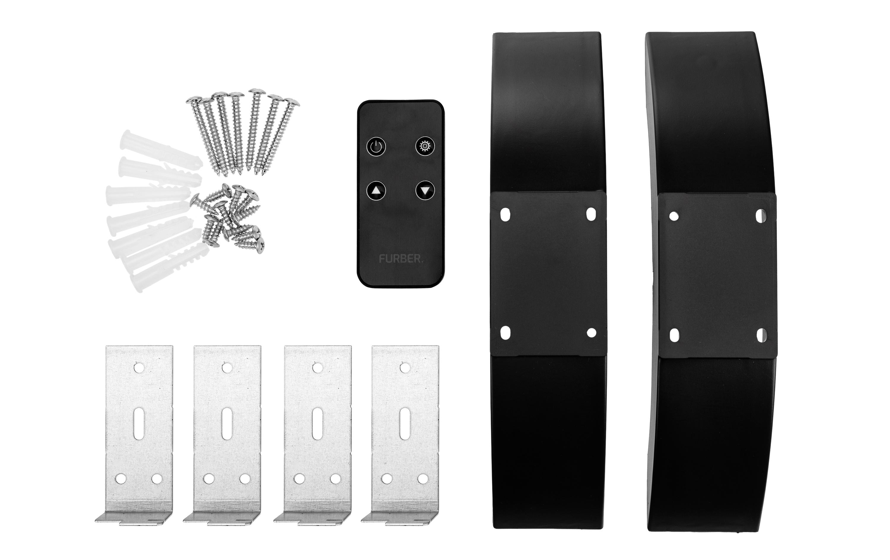 FURBER Konvektor SAVI 1500 W, Schwarz