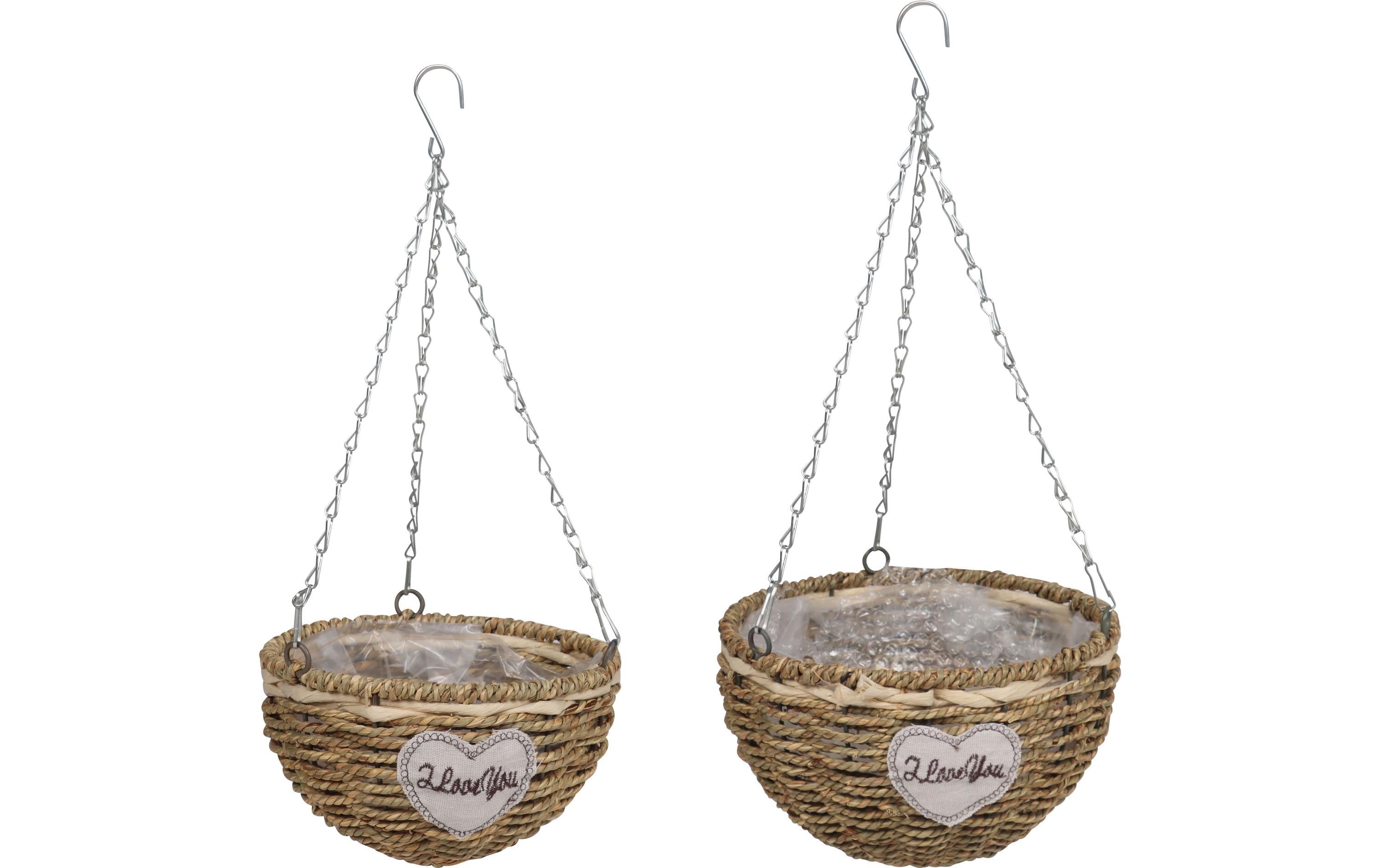 Dameco Pflanzentopf zum Hängen 11 cm, Nature Dameco Pflanzentopf zum Hängen 11 cm, Nature