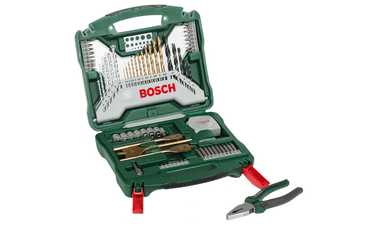 Bosch X-Line Zubehörkoffer Zangen-Set 70-tlg. Bosch X-Line Zubehörkoffer Zangen-Set 70-tlg.
