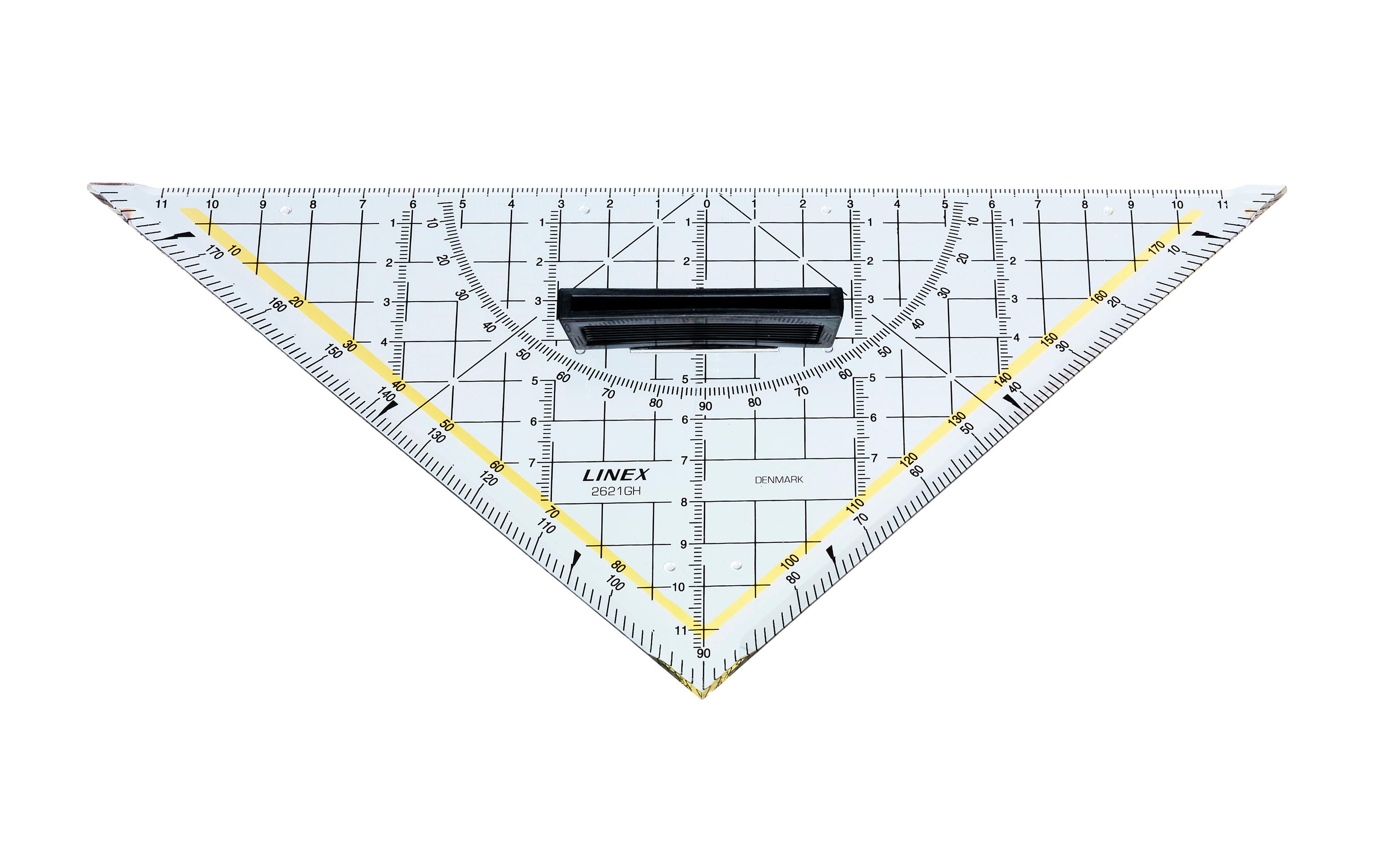 Linex Geodreieck/Dreieck 22.5 cm