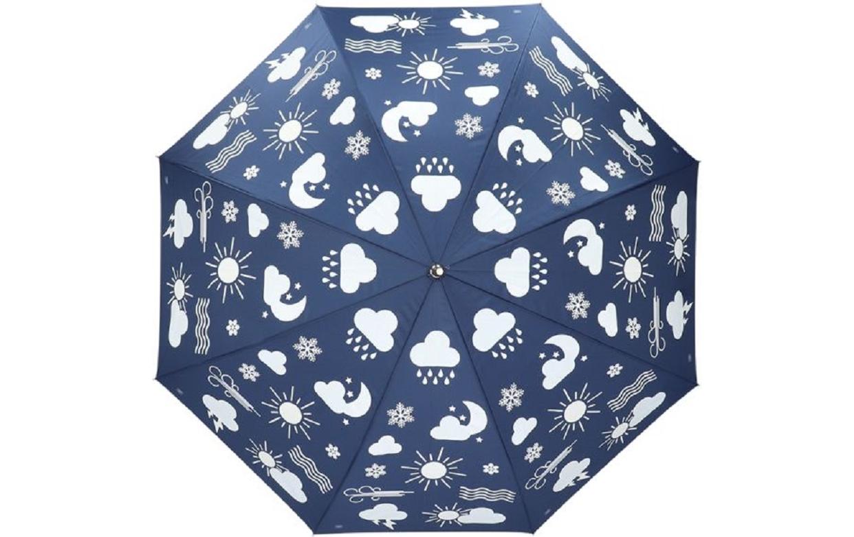 Esschert Design Regenschirm Wetter Blau Esschert Design Regenschirm Wetter Blau