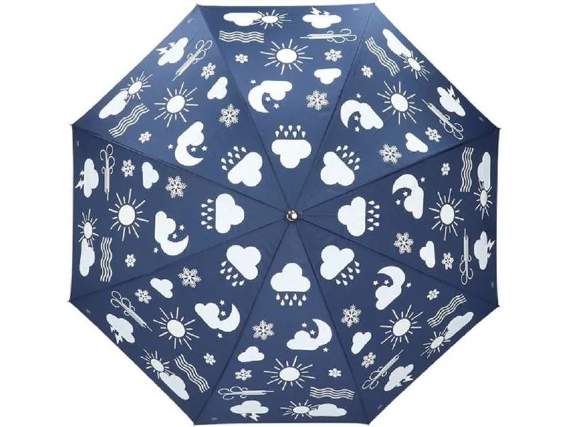 Esschert Design Regenschirm Wetter Blau Esschert Design Regenschirm Wetter Blau