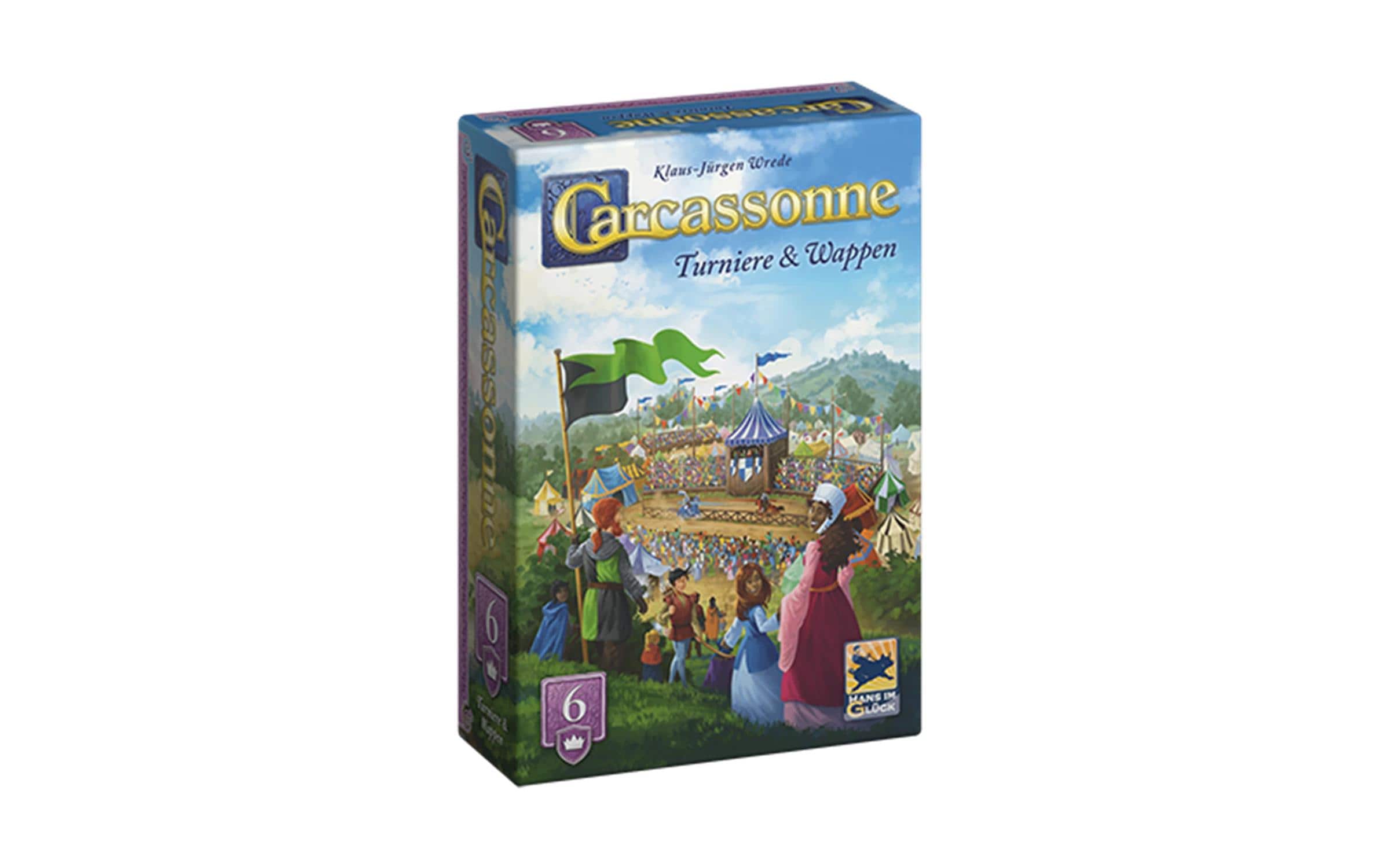 Hans im Glück Familienspiel Carcassonne Turniere und Wappen (d) Hans im Glück Familienspiel Carcassonne Turniere und Wappen (d)