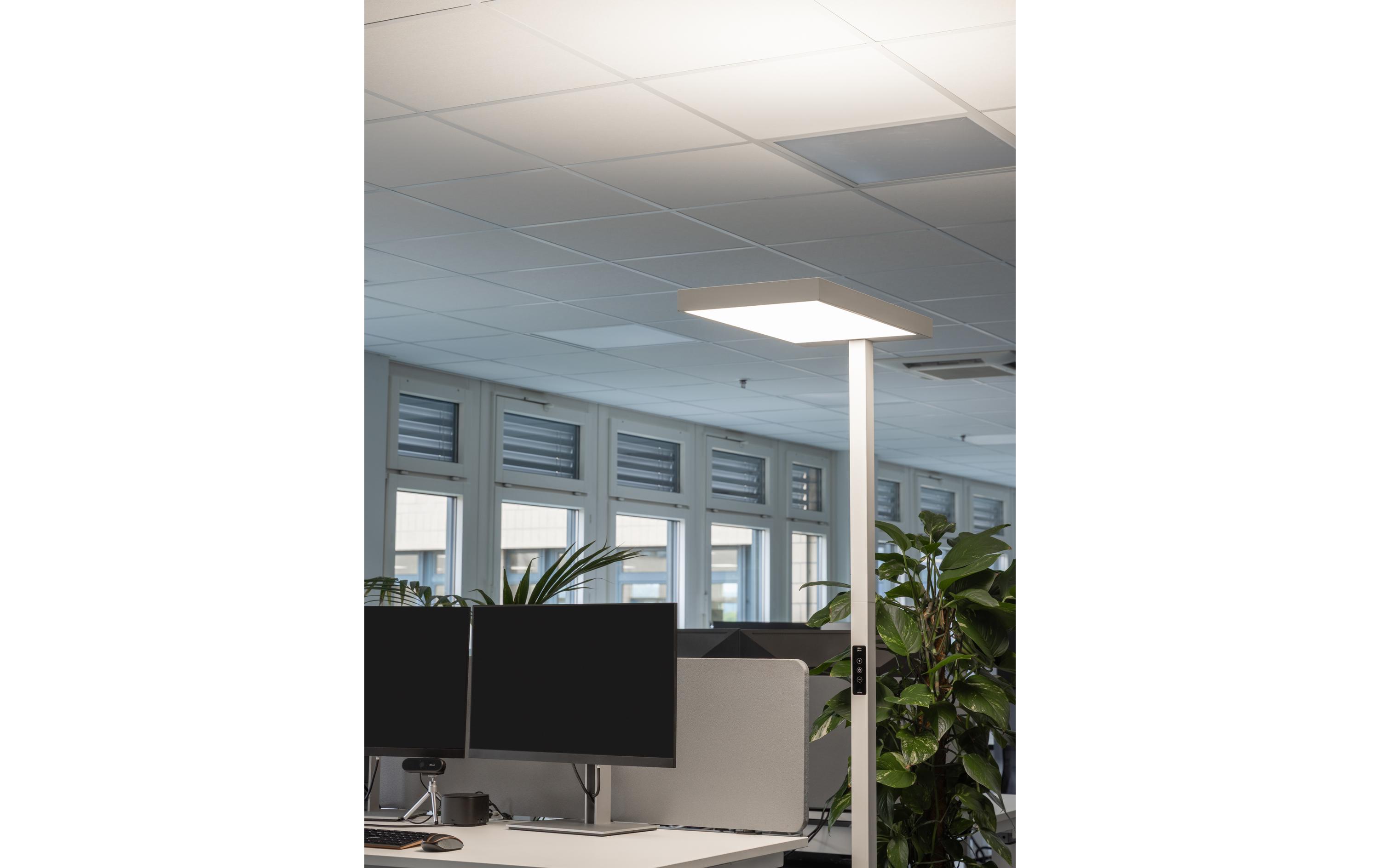 office focus Bürostehleuchte LYS 9000, Weiss