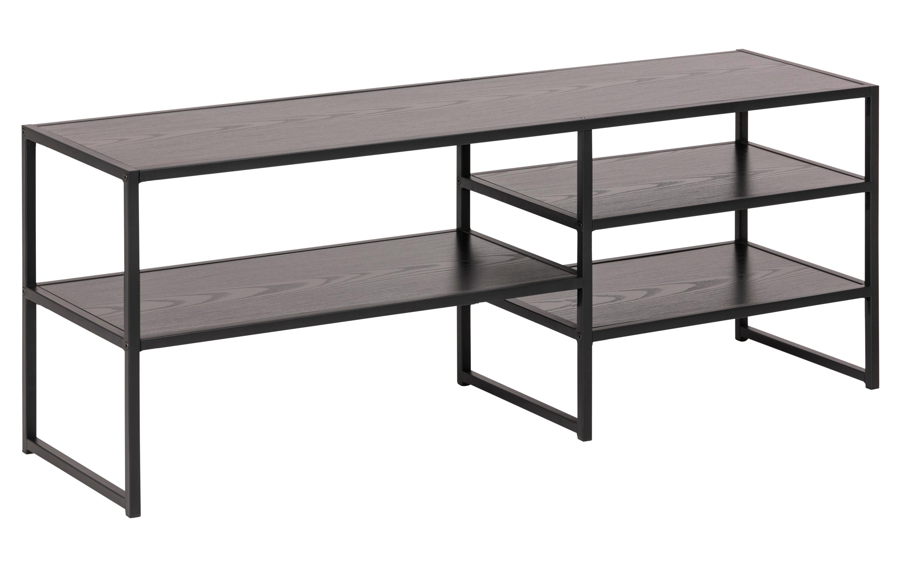 AC Design TV-Möbel Seaford 120 x 33 x 46 cm, Schwarz