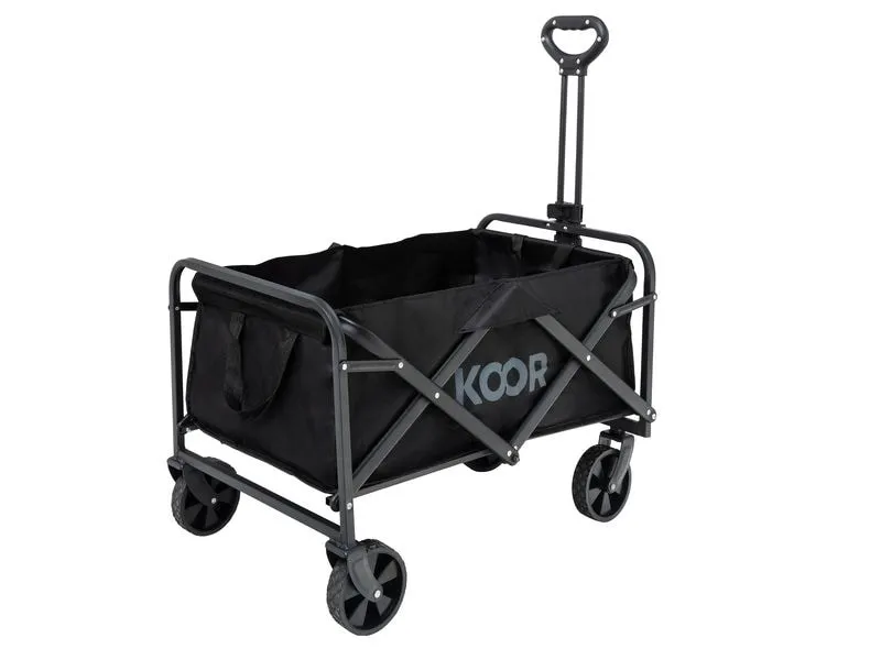 KOOR Leiterwagen Tralle, Schwarz KOOR Leiterwagen Tralle, Schwarz