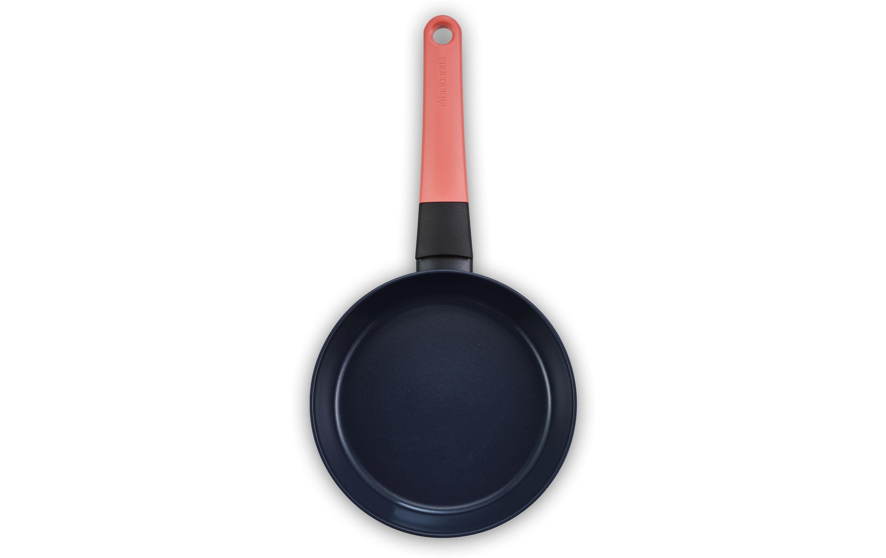 Brabantia Bratpfanne Tasty+ 20 cm, Schwarz/Terracotta Pink