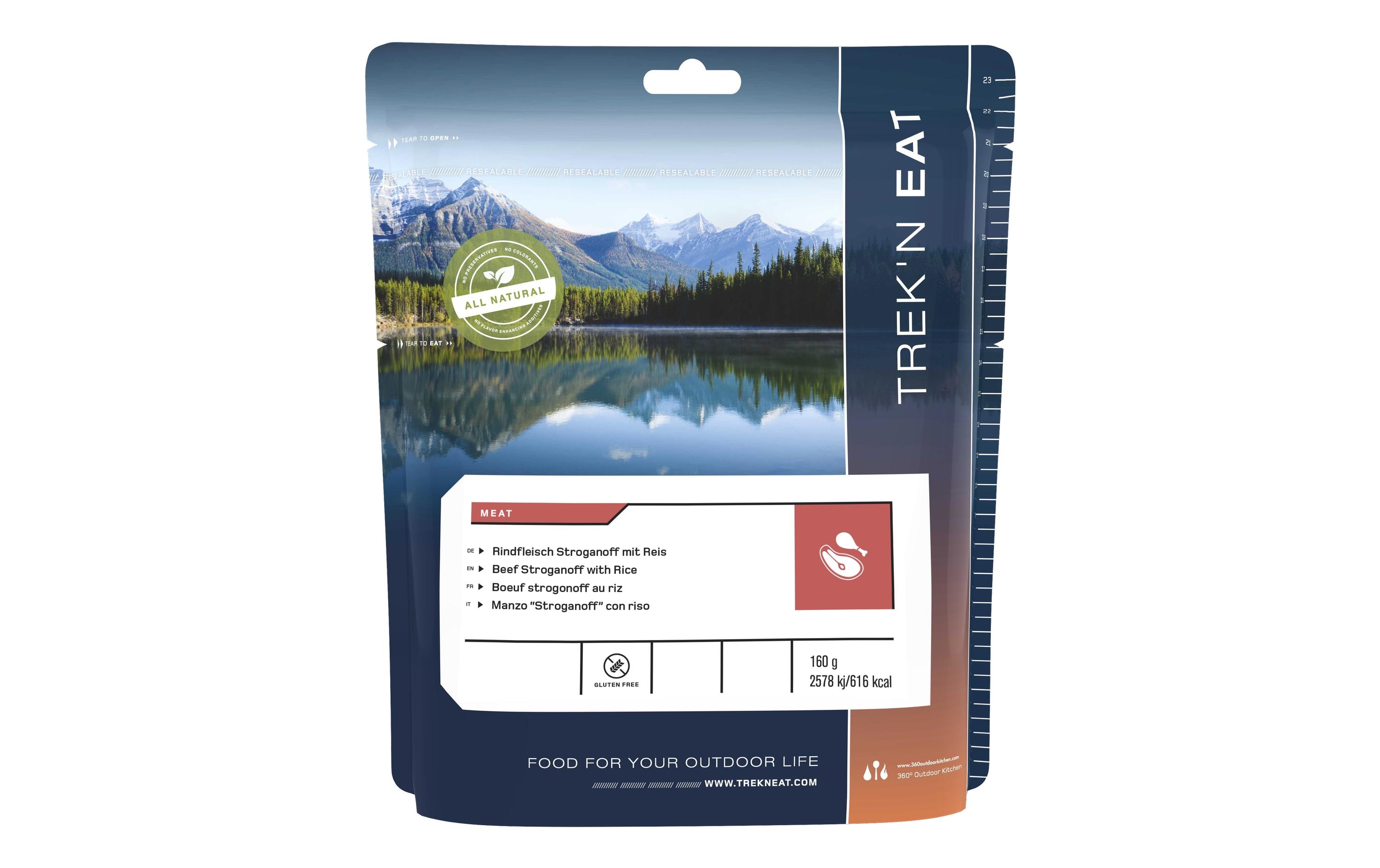 Trek 'N Eat Hauptgericht Rindfleisch Stroganoff mit Reis Trek 'N Eat Hauptgericht Rindfleisch Stroganoff mit Reis