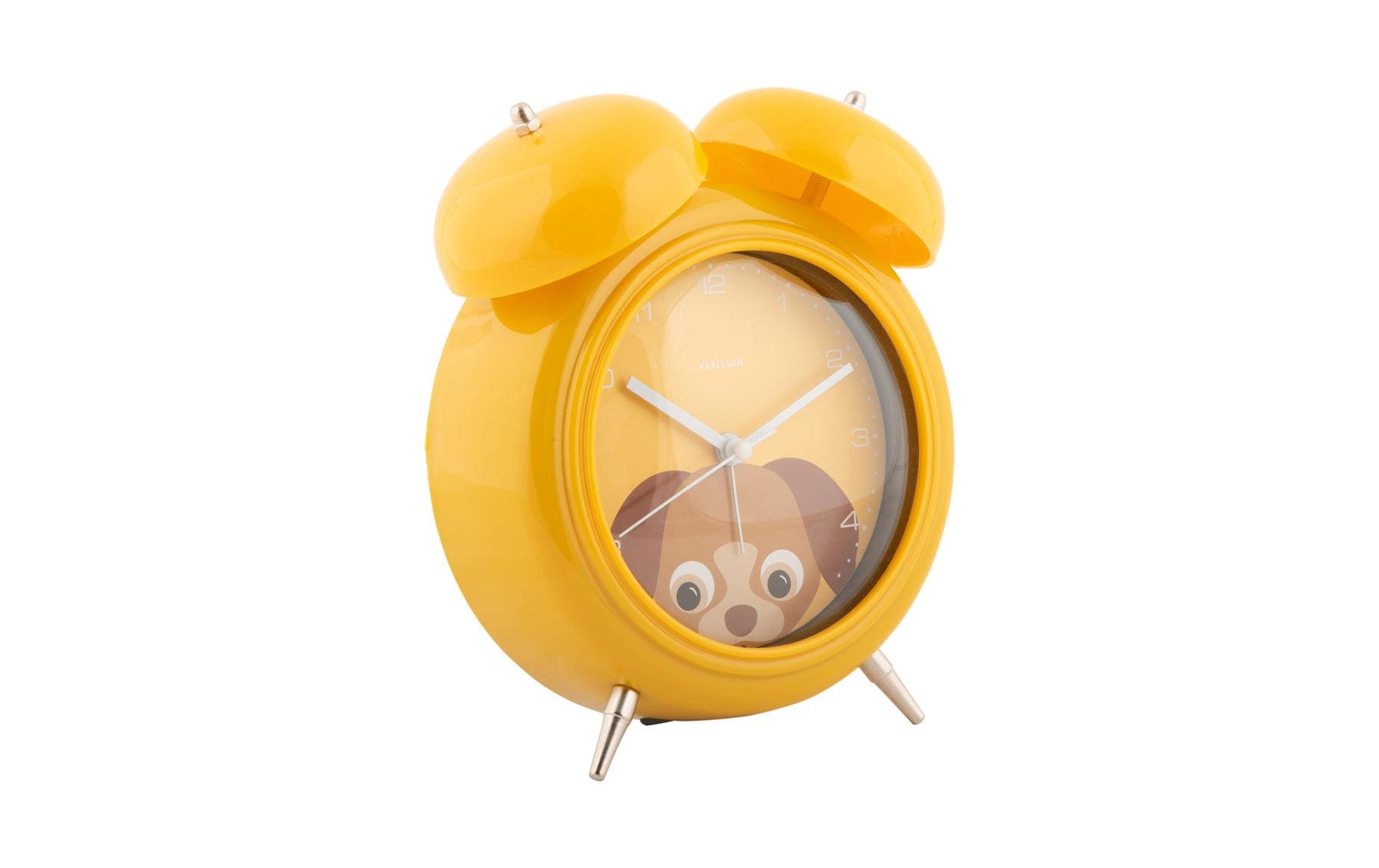 KARLSSON Wecker Hund Gelb