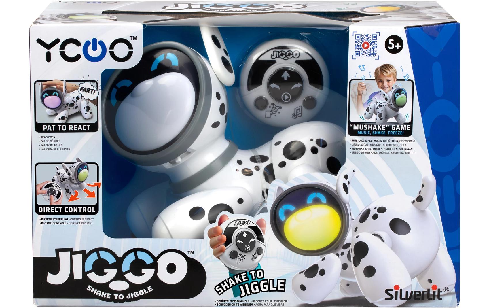 Silverlit Roboter Jiggo Robo Pet 17 x 15 x 20 cm, LED