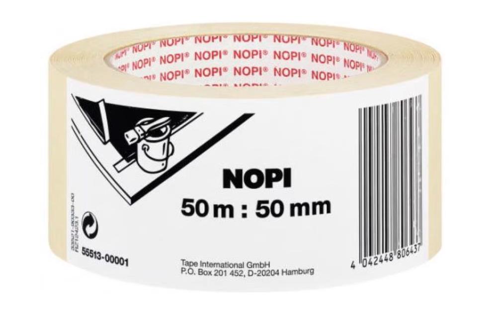 tesa Nopi Maler-Krepp 50 mm x 50 m