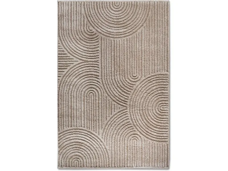 Elle Decoration Teppich Chappe 120 cm x 170 cm, Beige