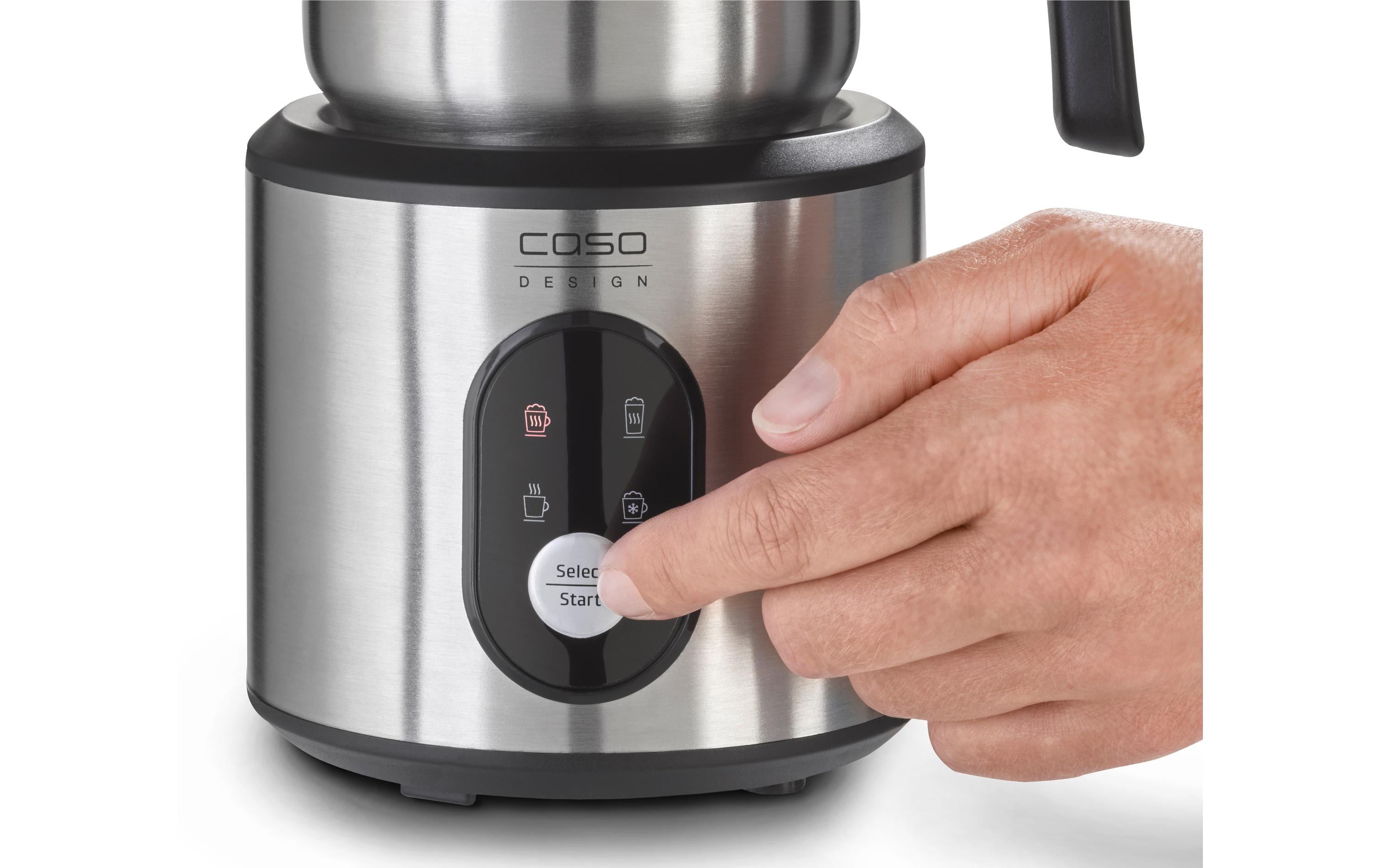 Caso Milchschäumer Crema and Choco Edelstahl