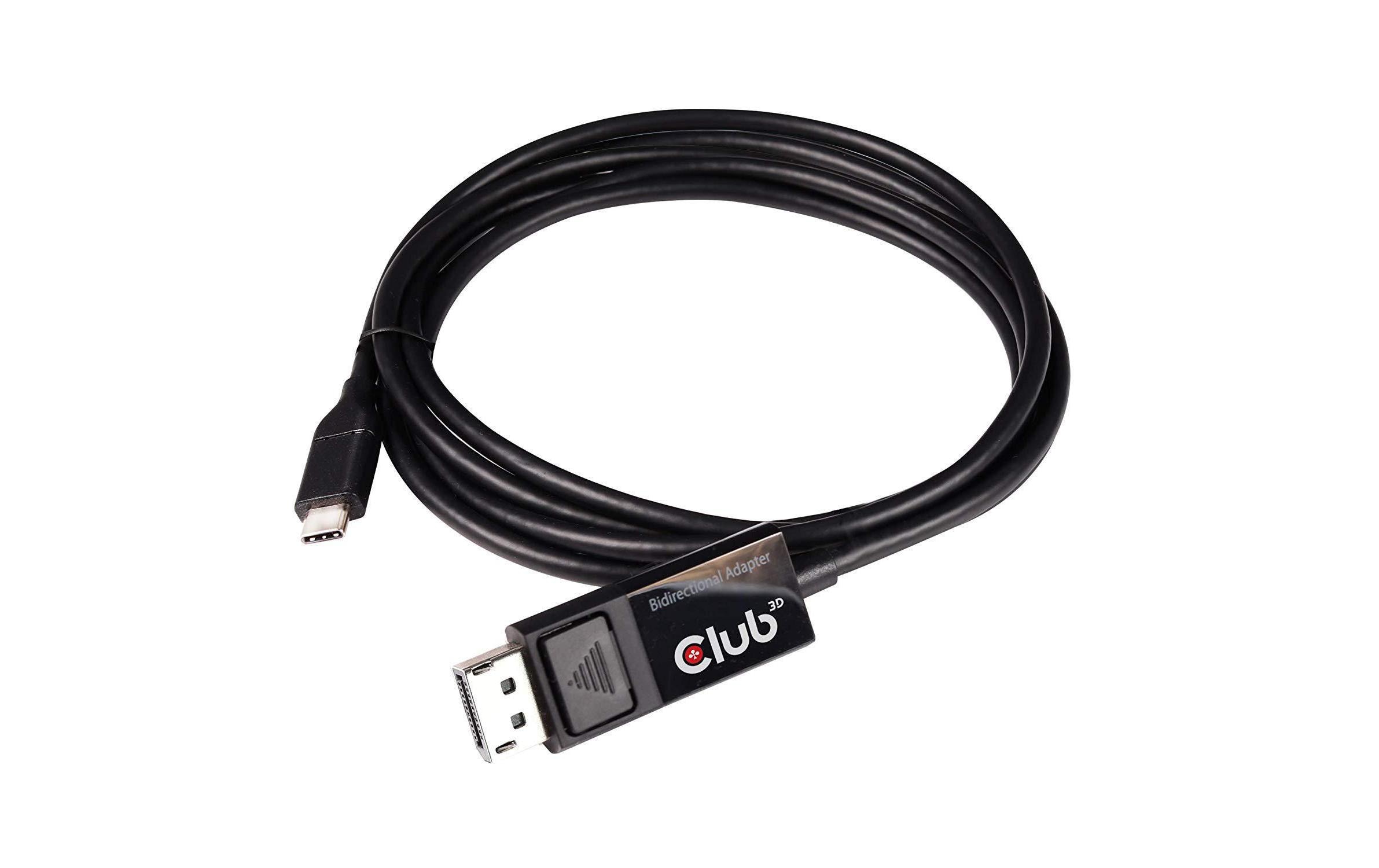 Club 3D Adapter USB Type C Kabel auf DP 1.4 8K60Hz