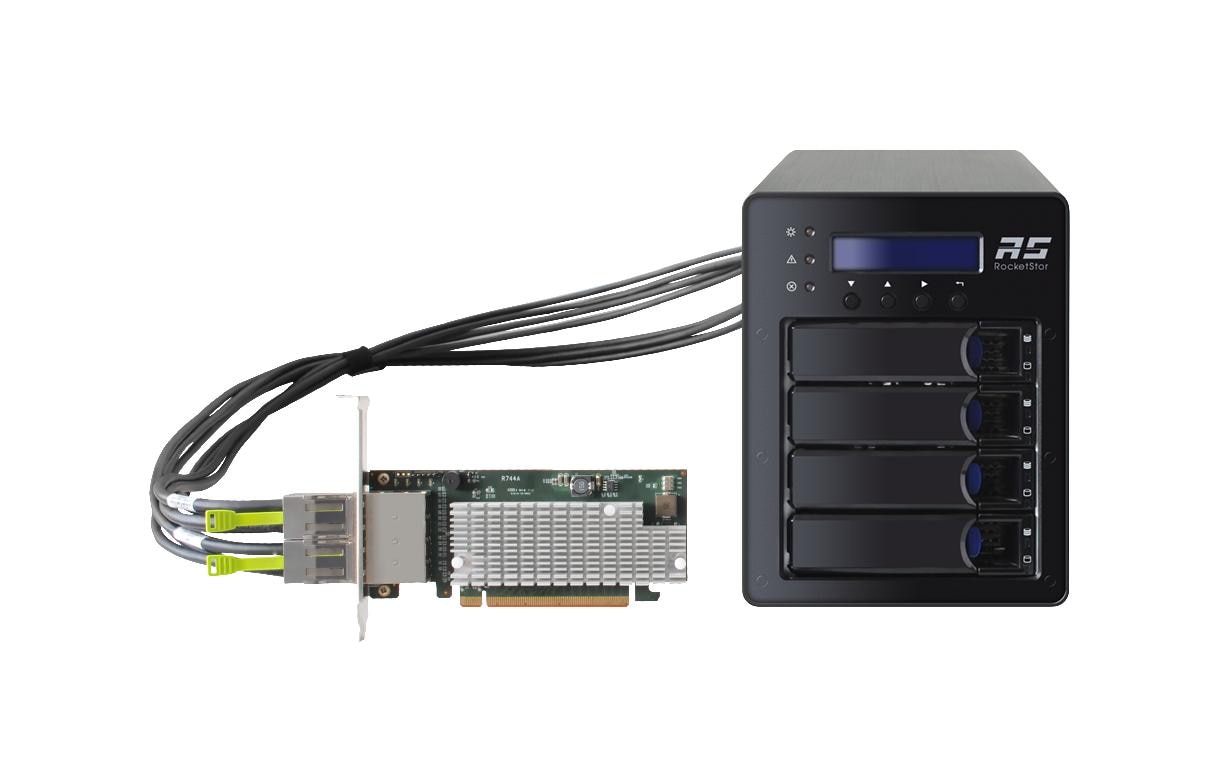 Highpoint RAID-Controller SSD6540 4-Bay U.2 NVMe RAID Storage Solution