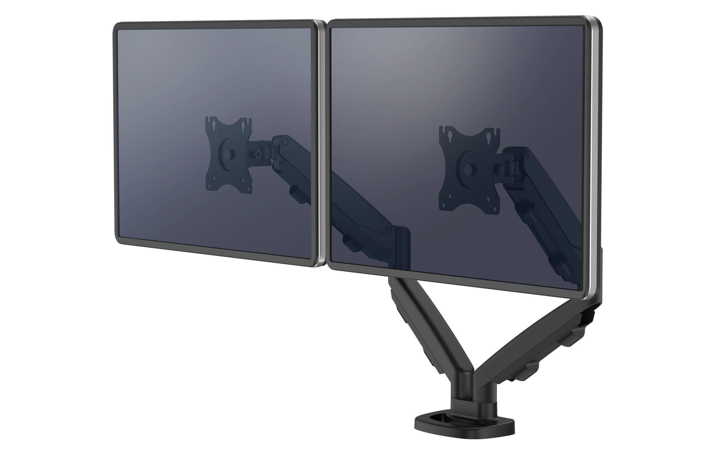 Fellowes Eppa für 2 Monitore, Schwarz Fellowes Eppa für 2 Monitore, Schwarz